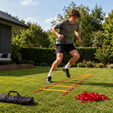 9m Agility Speed Training Ladder - Side View