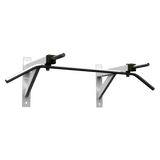 Wall Mounted Chin Up Pull Up Bar &ndash; Heavy Duty Home Gym Strength Training - Side View