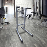 Solid Dip Station Power Tower for Home Gym Strength Training Upper Body Workouts