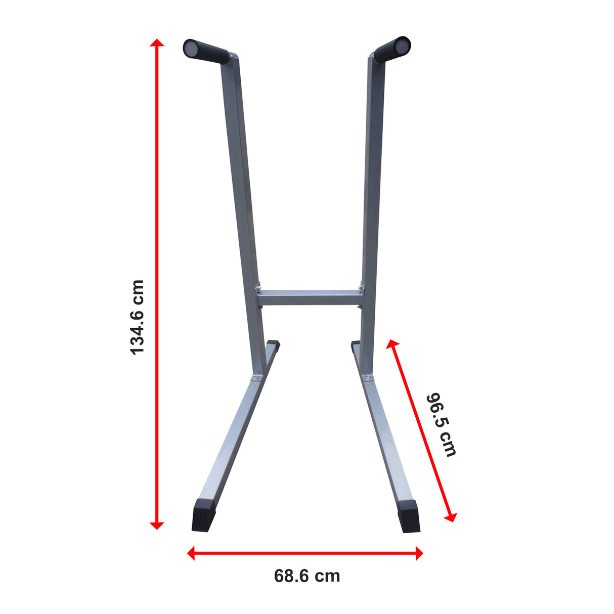 Solid Dip Station Power Tower for Home Gym Strength Training Upper Body Workouts