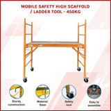 Safety Scaffolding Ladder - 450KG