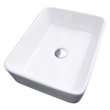 Above Counter Bathroom Vanity Square Basin - 45-Degree Angle