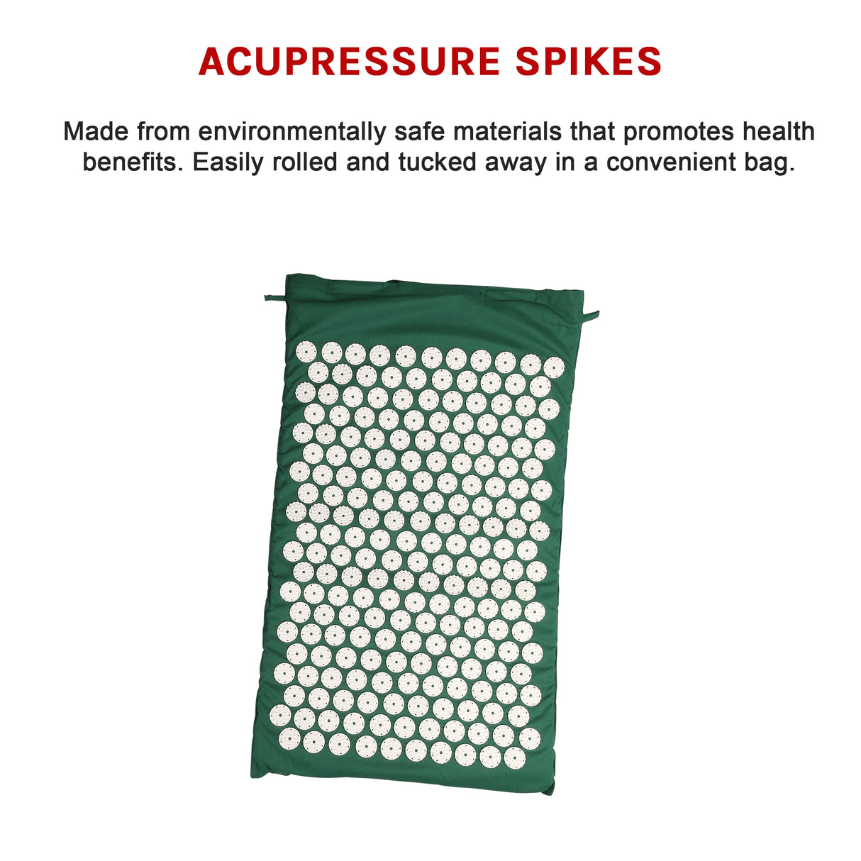 Acupressure Yoga Health Fitness Mat - Kung Fu Pilates Acupuncture