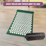Acupressure Yoga Health Fitness Mat - Kung Fu Pilates Acupuncture - Close-Up Angle