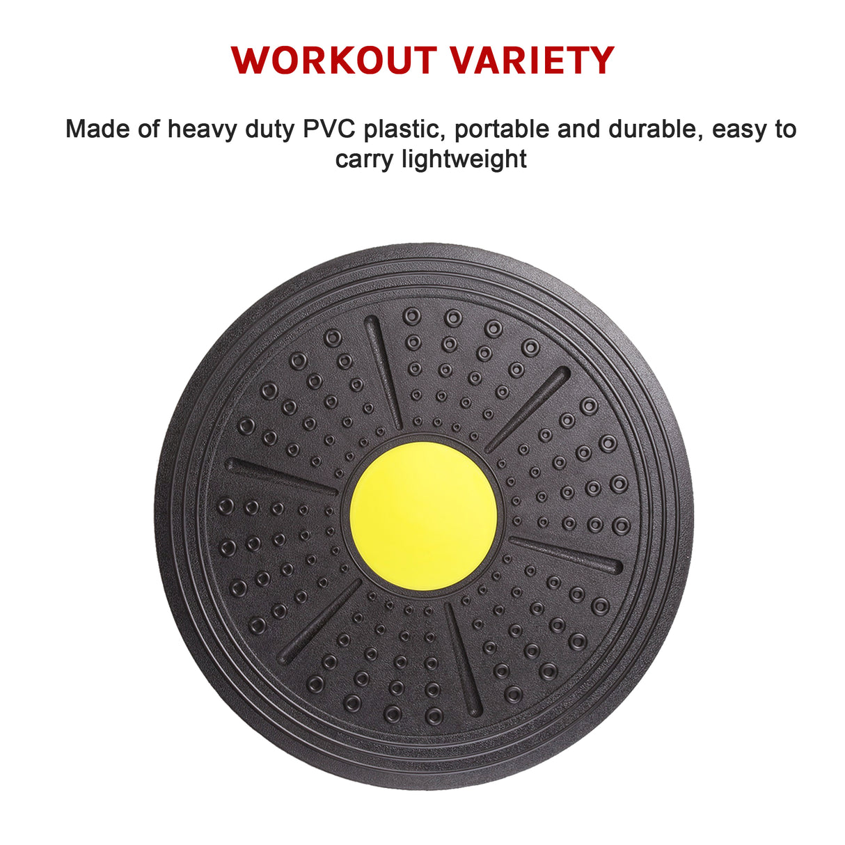 Pilates Fitness Wobble Balance Board for Core Strength Training