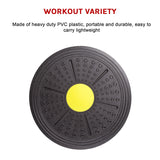 Pilates Fitness Wobble Balance Board for Core Strength Training - Rear View