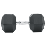 20KG Commercial Rubber Hex Dumbbell Gym Weight