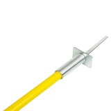 Agility Slalom Training Poles Soccer Rugby Set - 45-Degree Angle