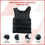 Adjustable Weighted Vest - 20 KG