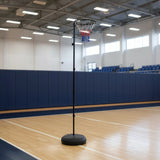 Netball Ring with Stand - Side View