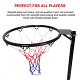 Netball Ring with Stand - Low Angle