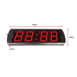 Digital Timer Interval Fitness Clock with LED Display for Home Gym Workouts - Extra Image