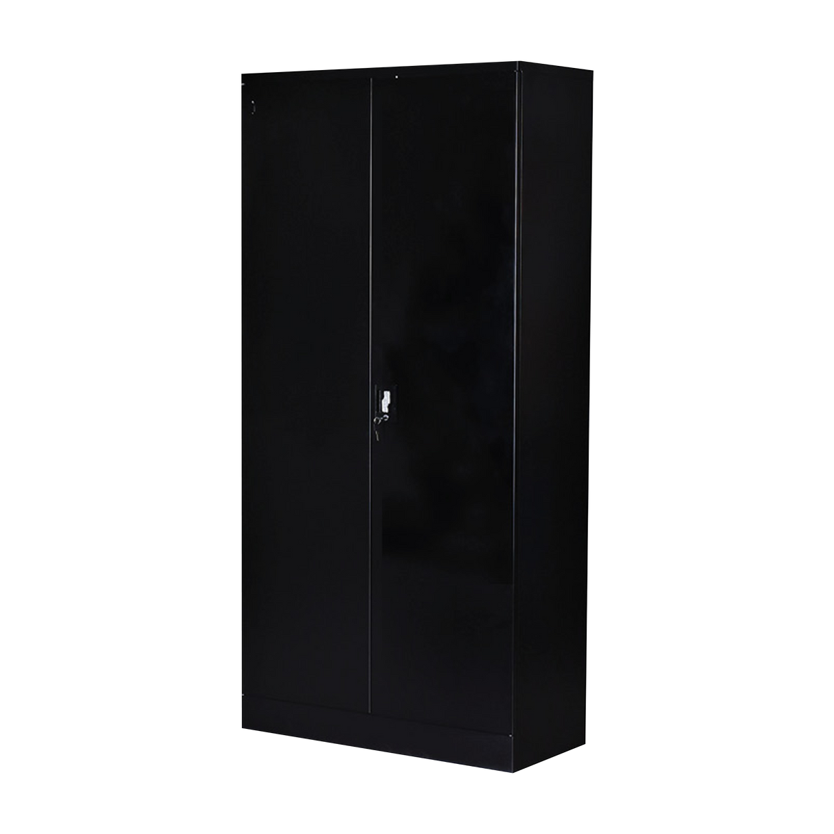 Two-Door Shelf Office Gym Filing Storage Locker Cabinet Safe