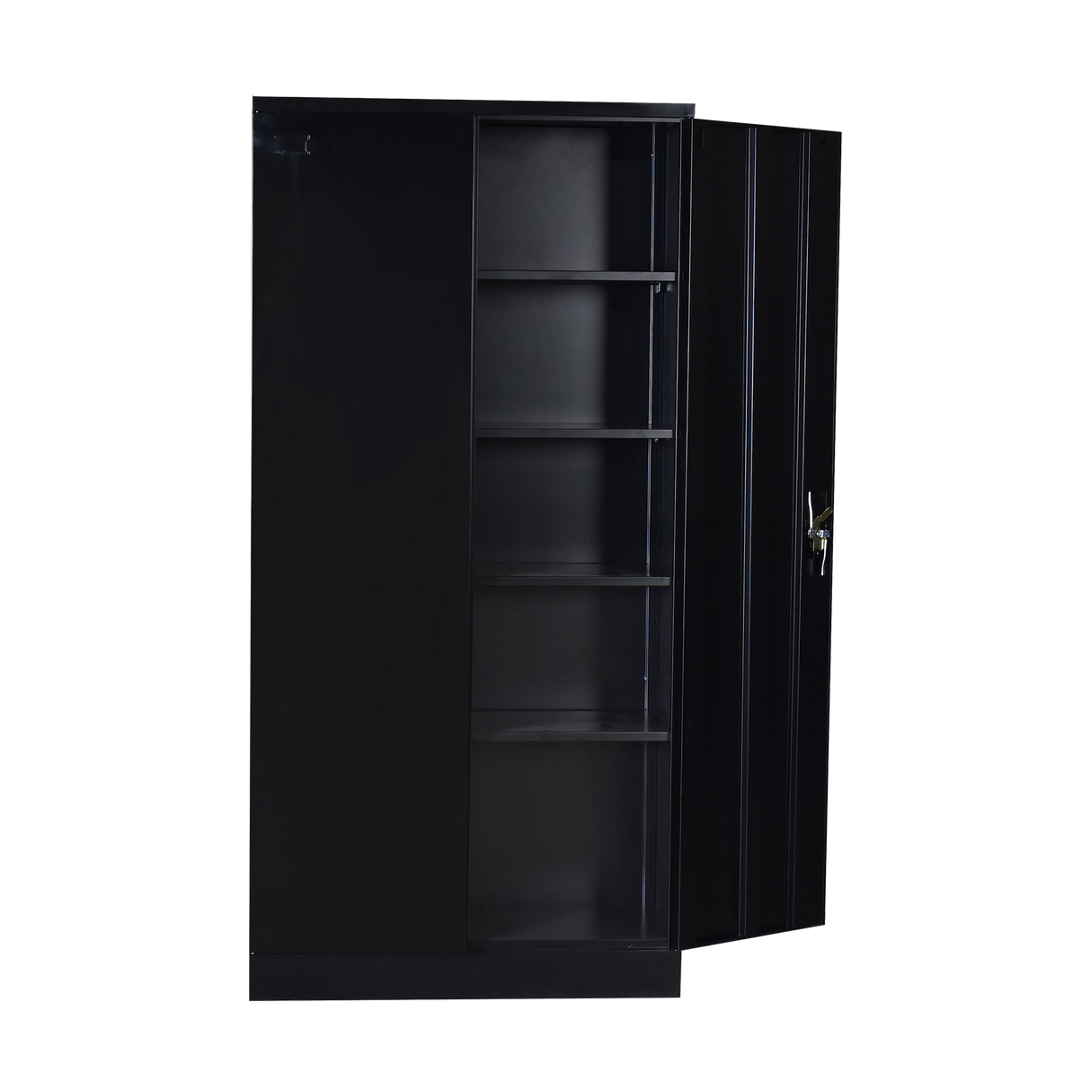 Two-Door Shelf Office Gym Filing Storage Locker Cabinet Safe