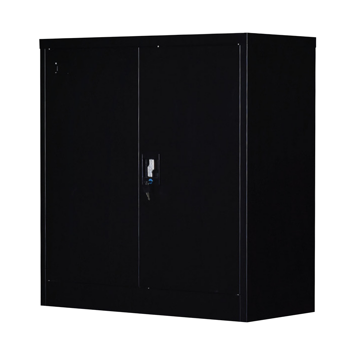 Two-Door Shelf Office Gym Filing Storage Locker Cabinet Safe
