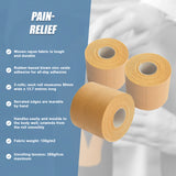 Premium Rigid Sports Strapping Tape - 3 Rolls of 50mm X 13.7M - Extra Image