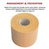 Premium Rigid Sports Strapping Tape - 3 Rolls of 50mm X 13.7M - Extra Image