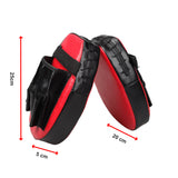 2 x Thai Boxing Punch Focus Gloves Kit Training Red & Black Pads - Extra Image