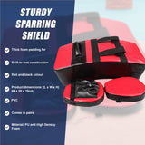 Kickboxing Shield & Punching Pad Combo &ndash; Sparring Training Strike Set