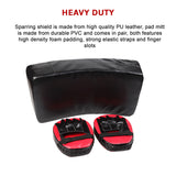 Kickboxing Shield & Punching Pad Combo &ndash; Sparring Training Strike Set
