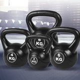 4pcs Exercise Kettle Bell Weight Set 20KG - Front View