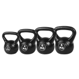 4pcs Exercise Kettle Bell Weight Set 20KG - Top-Down View
