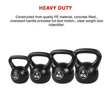 4pcs Exercise Kettle Bell Weight Set 20KG - Close-Up Angle