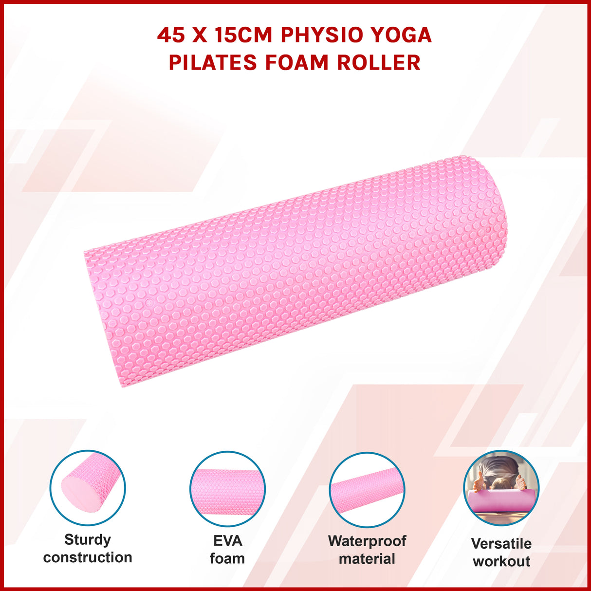Yoga Foam Roller 45 x 15 cm