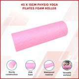 Yoga Foam Roller 45 x 15 cm - Front View