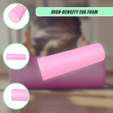 Yoga Foam Roller 45 x 15 cm - Close-Up Angle