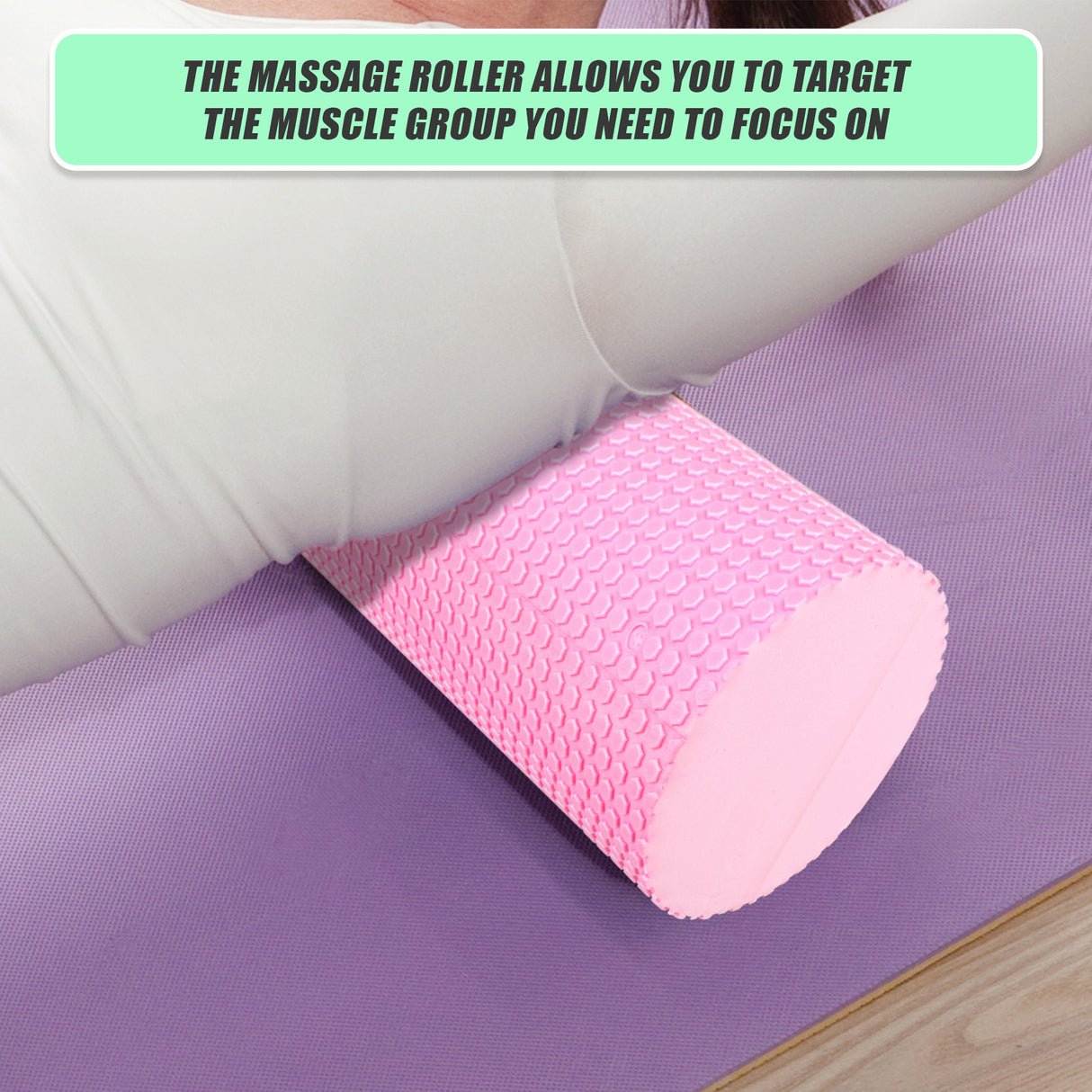 Yoga Foam Roller 45 x 15 cm