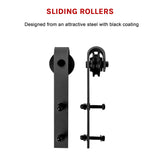 Sliding Barn Door Hardware - 45-Degree Angle