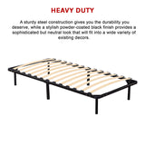 Single Metal Bed Frame - Bedroom Furniture