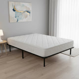 Double Metal Bed Frame - Bedroom Furniture - 45-Degree Angle
