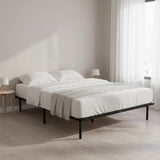 Queen Metal Bed Frame - Bedroom Furniture - 45-Degree Angle