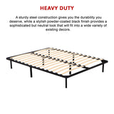 Queen Metal Bed Frame - Bedroom Furniture - Extra Image