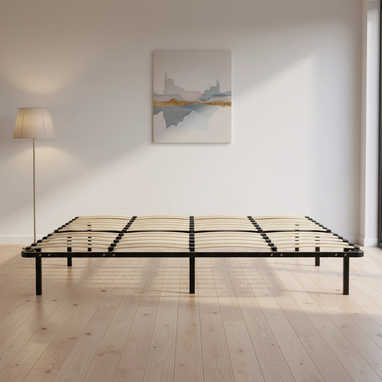 King Metal Bed Frame - Bedroom Furniture