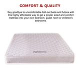 PALERMO Double Bed Mattress - Close-Up Angle