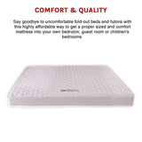 PALERMO King Bed Mattress - Close-Up Angle