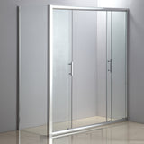 1700 X 700 Sliding Door Safety Glass Shower Screen By Della Francesca