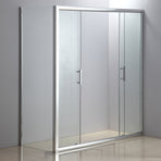 1700 X 700 Sliding Door Safety Glass Shower Screen By Della Francesca