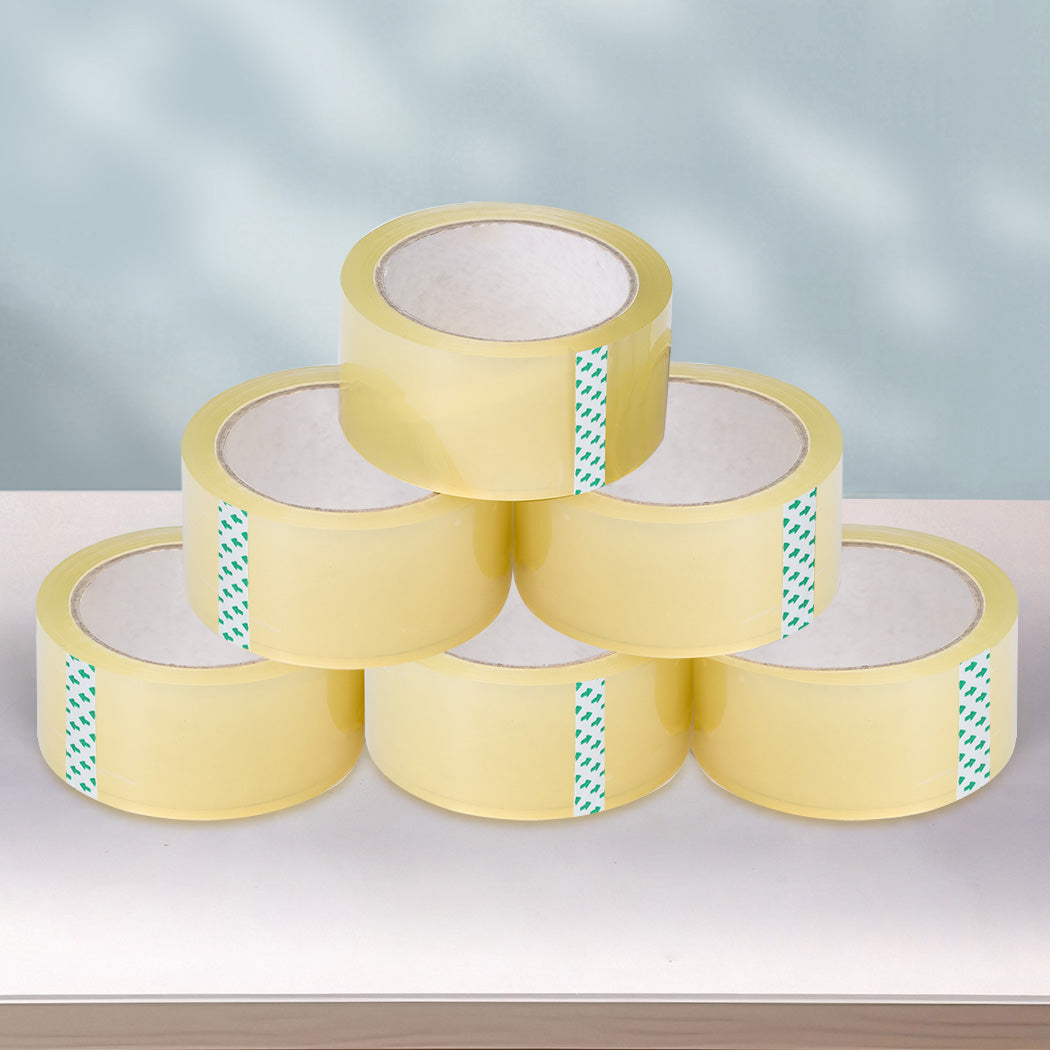 6 Rolls Packing Packaging Tape 45mmx75m-1954802469167042566