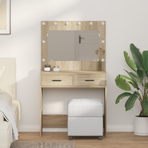 Dressing Table Sonoma Oak 78,5 x 41 x 135 cm Engineered Wood