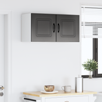 Dishwasher Panel Kalmar 2 pcs Black Engineered Wood