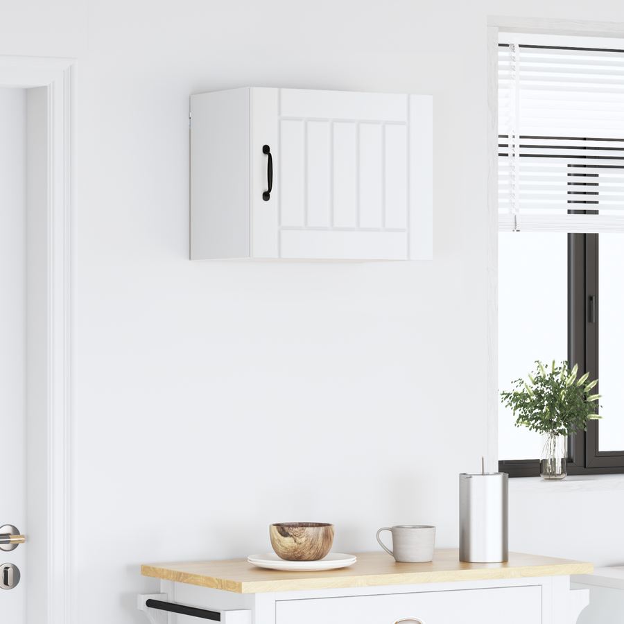 Wall Cabinet LUCCA White 50 x 31 x 40 cm Engineered Wood