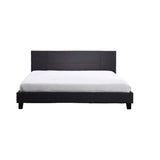 King Linen Fabric Bed Frame Grey