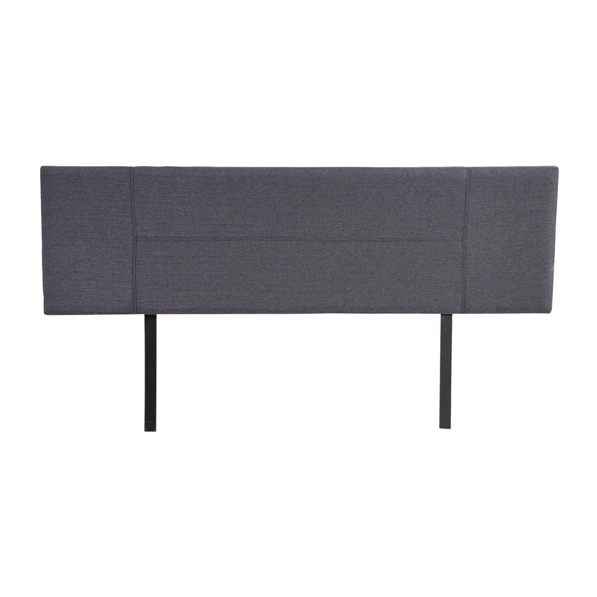 Linen Fabric King Bed Headboard Bedhead - Grey
