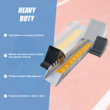 Athletics Starting Block for Sprint Training &ndash; Adjustable Track Running Equipment - Low Angle