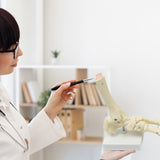 Life Size Foot Joint Anatomical Model Skeleton - 45-Degree Angle