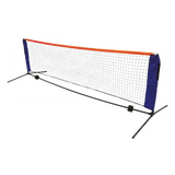 6 Meters Portable Foldable Mini Tennis Net & Post Set - 45-Degree Angle